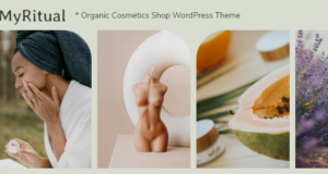 MyRitual – WordPress-Layout für den Biokosmetik-Shop