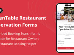 OpenTable-Restaurantreservierungsformulare für Elementor