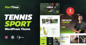 Paritime – Tennisclub-WordPress-Layout