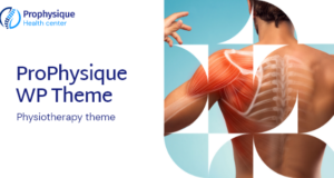 ProPhysique – WordPress-Vorlage für Physiotherapie und Medizin