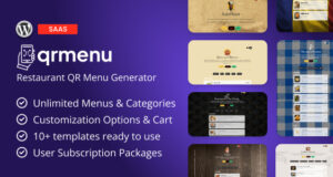 QRMenu – Restaurant-QR-Menügenerator (SaaS)