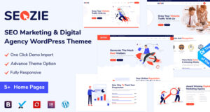 Seozie – WordPress-Layout für SEO und digitales Marketing