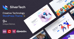 Silvertech – Kreatives WordPress-Template