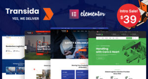 Transida – Logistik-WordPress-Template