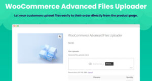 WooCommerce Advanced Files Uploader