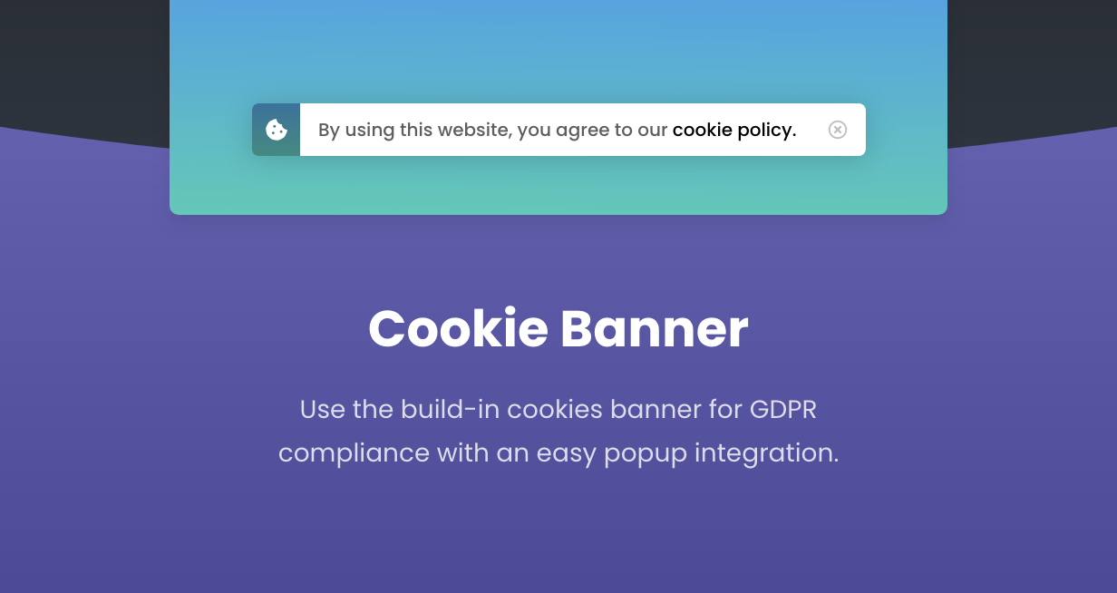 Aga-Cookie-Banner