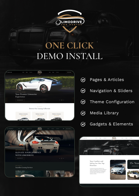 LimoDrive – Autovermietung und Limousinen-WordPress-Theme – 8