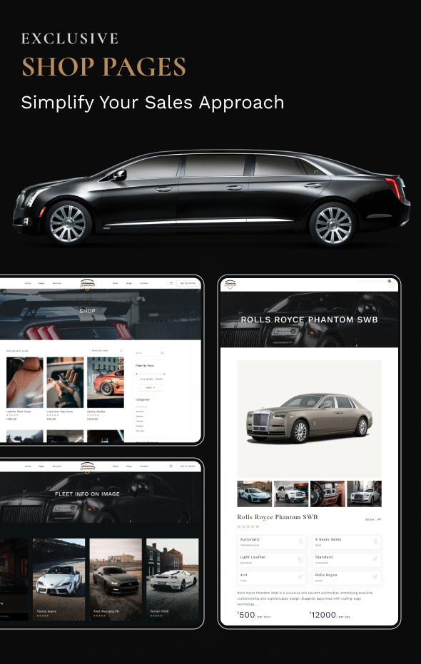 LimoDrive – Autovermietung und Limousinen-WordPress-Theme – 5