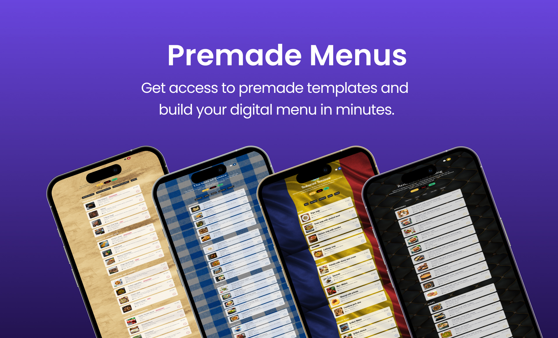Restaurant-QR-Menügenerator - QRMenu