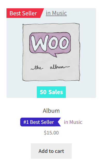 Bestseller-Produkte für WooCommerce – 1