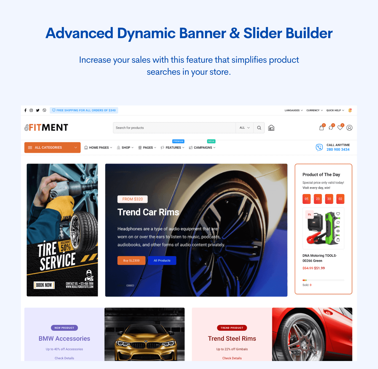 Fitment - Auto Parts Theme for Elementor WordPress WooCommerce - 10