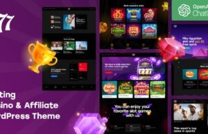 777 – WordPress-Layout für Wetten, Casino und Affiliate