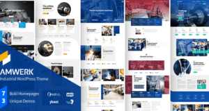 Amwerk – WordPress-Layout für Industrie und Unternehmen
