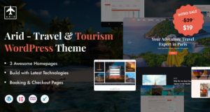 Arid – Reise- und Tourismusbuchungs-Elementor-WordPress-Layout
