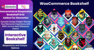 BWD Woocommerce Responsive Bookshelf Grid Addon für Elementor