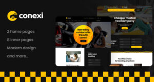 Conexi – Taxibuchungsservice WordPress Template + RTL