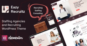 Eazy Recruitz – WordPress-Layout für Personalagenturen