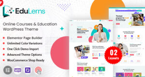 Edulerns – WordPress-Vorlage für Bildungskurse