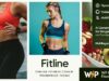 FitLine – WordPress-Layout für Online-Fitnesstrainer