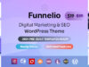 Funnelio – WordPress-Elementor-Vorlage der Agentur für digitales Marketing und SEO
