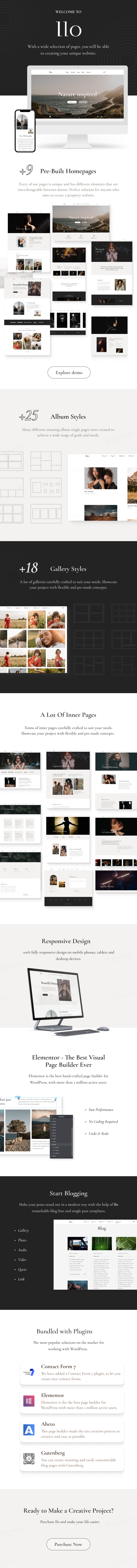 Ilo – Fotografie-WordPress-Theme – 1