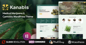 Kanabis – WordPress-Template für medizinisches Marihuana und Cannabis
