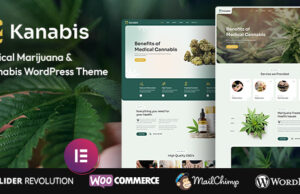 Kanabis – WordPress-Template für medizinisches Marihuana und Cannabis