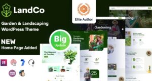Landco – Garten- und Landschaftsbau-WordPress-Layout + RTL