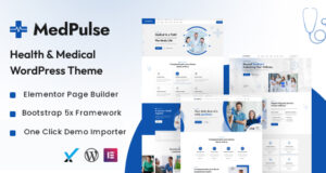 MedPulse – WordPress-Template für Gesundheit und Medizin