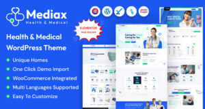 Mediax – WordPress-Vorlage für Gesundheit und Medizin