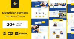 MrWatt – WordPress-Layout für Elektrikerdienste