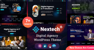 Nextech – WordPress-Template für Kreativagentur und Portfolio