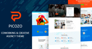 Picozo – WordPress-Template für Coworking und Büroräume