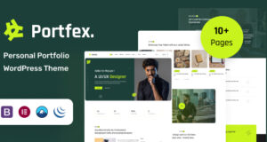 Portfex – Persönliches Portfolio-WordPress-Layout