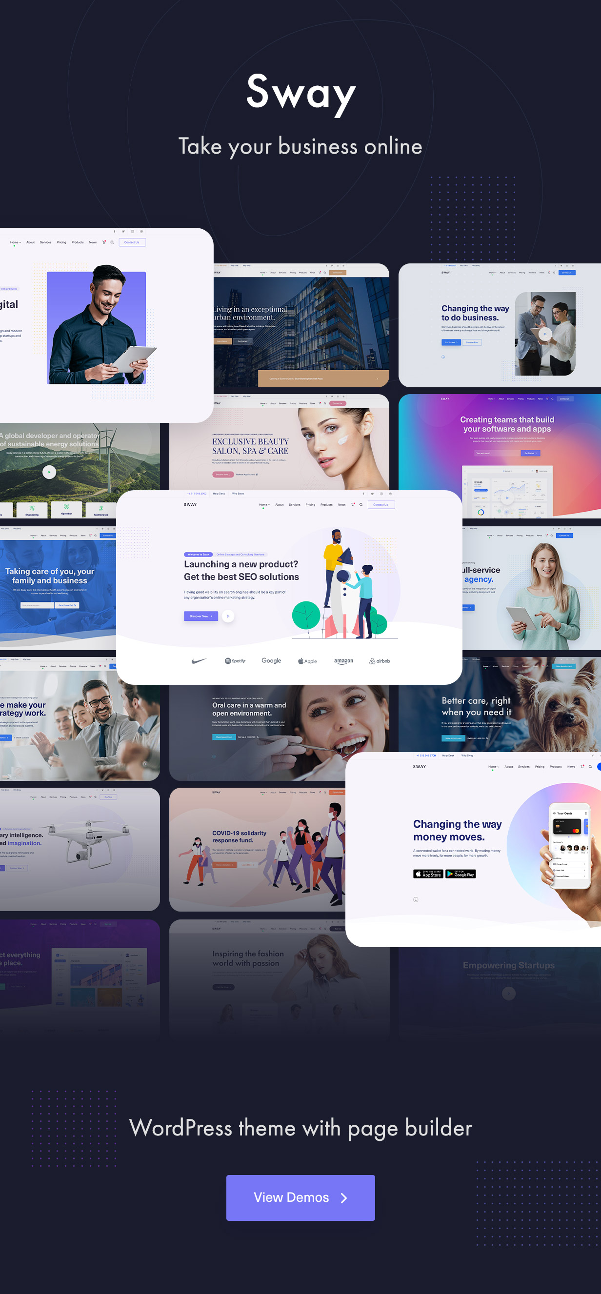 Sway - Multi-Purpose WordPress Theme - 6