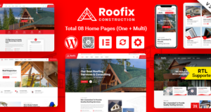 Roofix – Dachdecker-WordPress-Layout