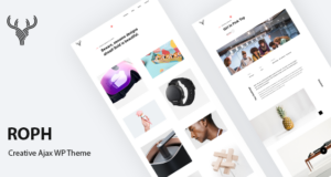Roph – Creative Ajax Portfolio WordPress Template