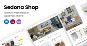 Sedona-Shop | Möbel-Innendekoration WooCommerce WordPress-Vorlage