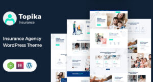 Topika – WordPress-Template für Versicherungsunternehmen
