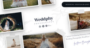 Weddphy – WordPress-Layout für Hochzeitsfotografie