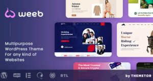 Weeb – Creative Multipurpose Elementor Layout