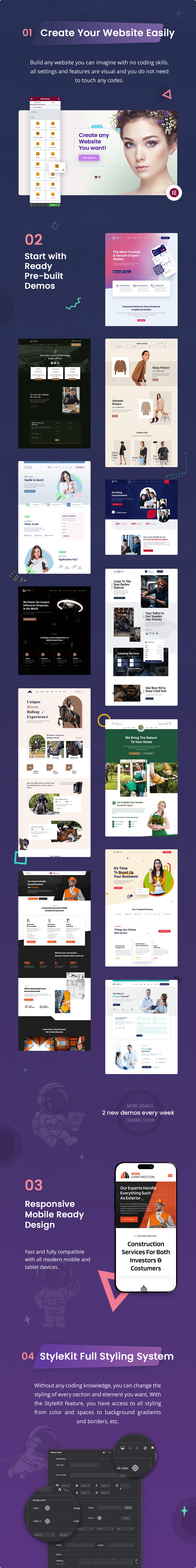 Weeb - Creative Multipurpose Elementor Theme - 4