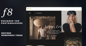 f8 – WordPress-Layout für Fotografie der nächsten Generation