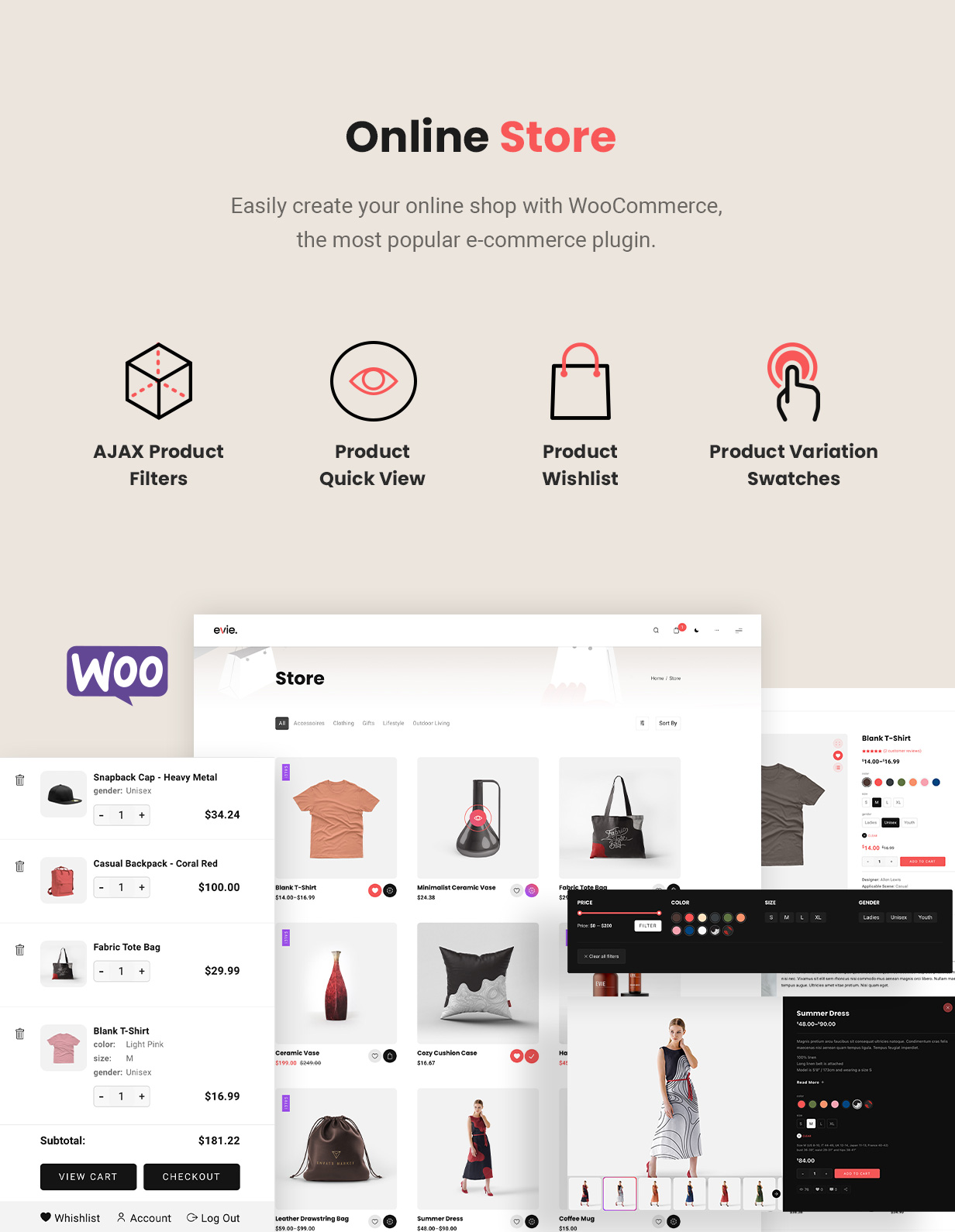 Evie - Online-Shop