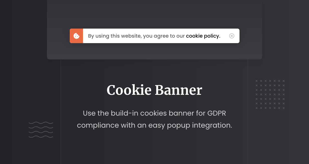 Gase-Cookie-Banner