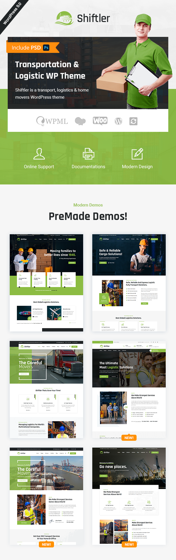 Shiftler WordPress-Theme