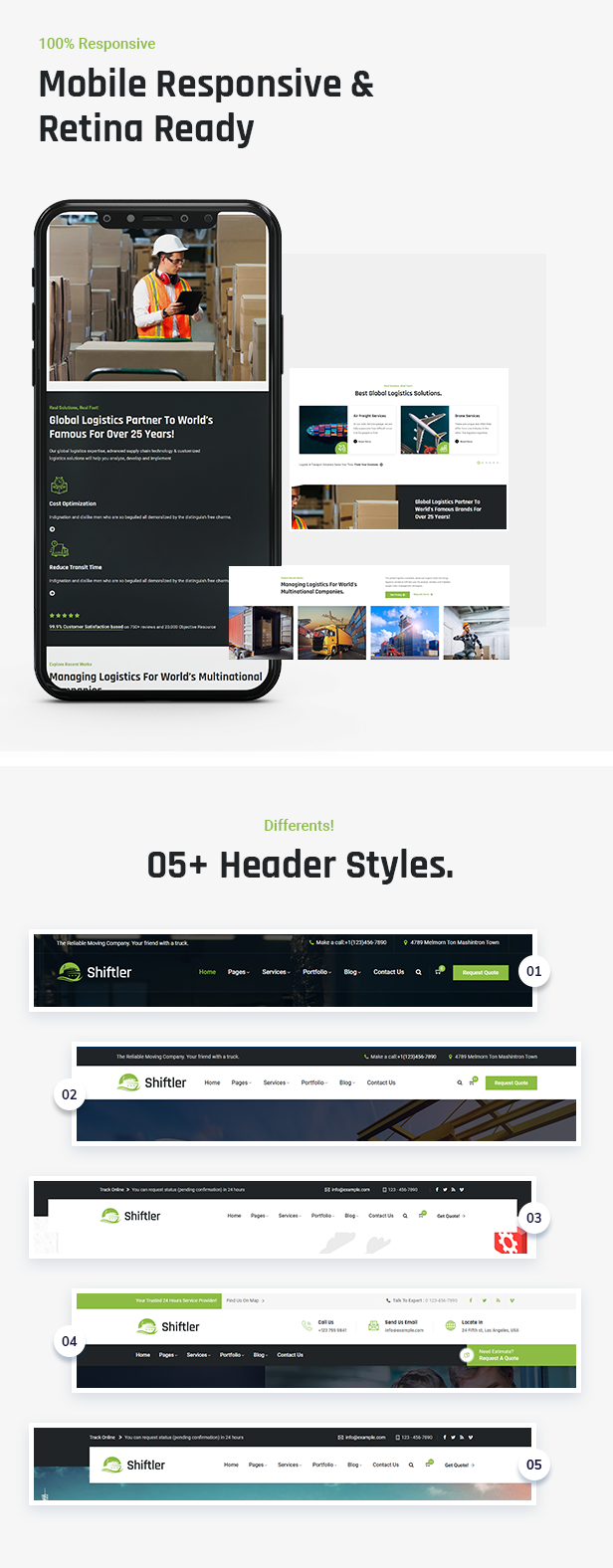 Shiftler WordPress-Theme