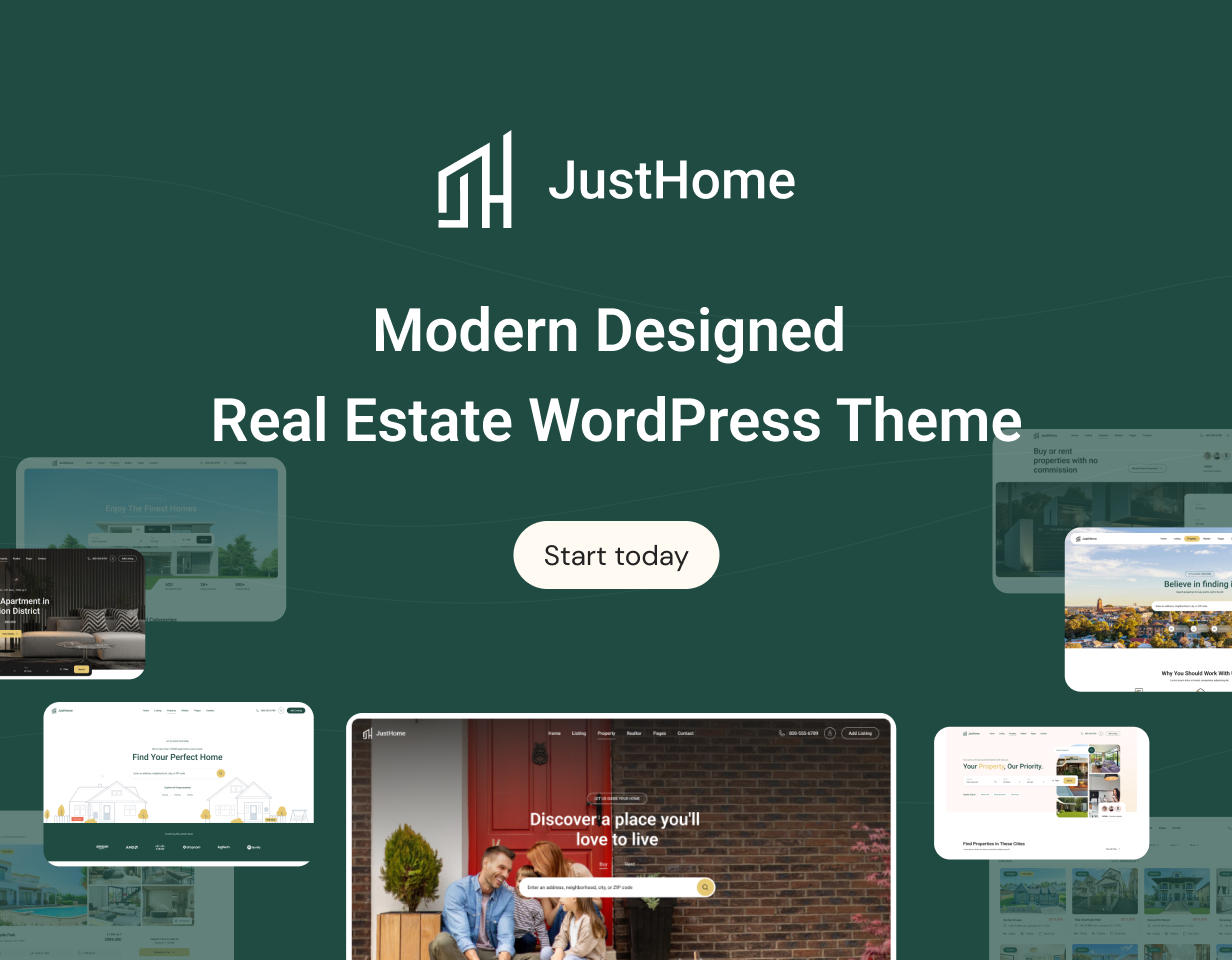 Justhome – Immobilien-WordPress-Theme – 4