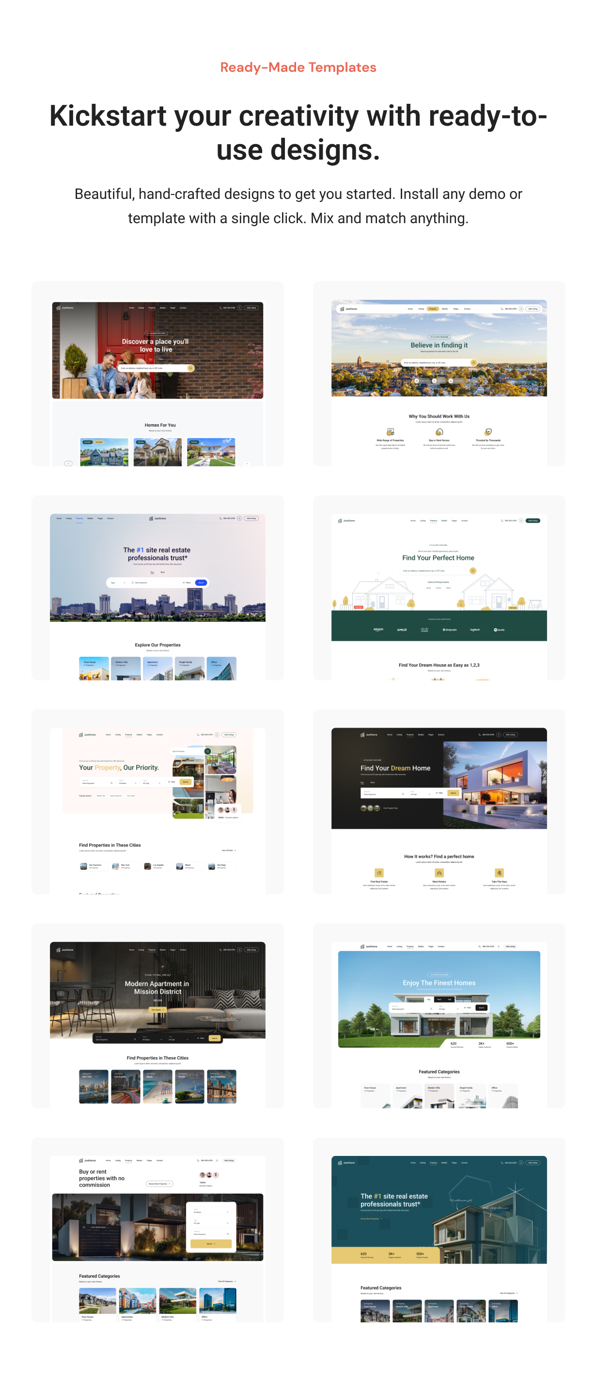 Justhome – Immobilien-WordPress-Theme – 5
