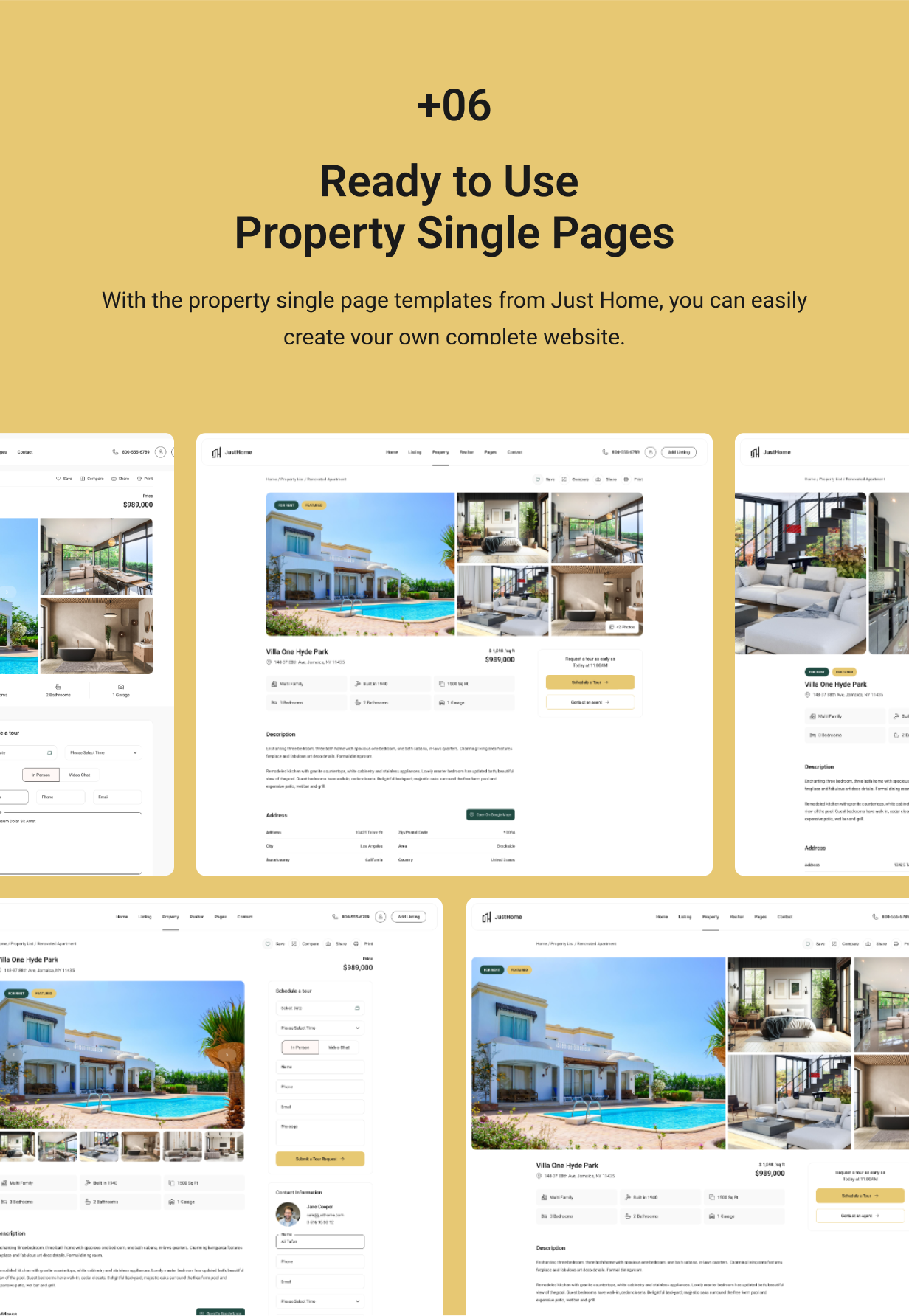 Justhome – Immobilien-WordPress-Theme – 7